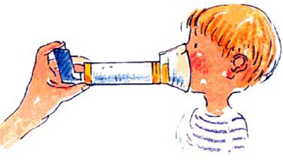 camara de inhalacion con mascarilla